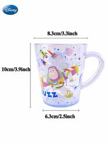 Disney 1个360毫升迪士尼授权巴斯光年漱口杯，可爱卡通图案，耐用防碎塑料水晶玻璃杯，适合旅行、居家、办公、生日、婚礼、派对等场合，可作礼物赠送。 - 風格2 - 查看 2