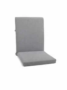 Garden, Balcony & Living Room Chair Cushion With Backrest - Grey - View 4