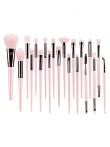 20支专业化妆刷套装，包含面部化妆刷、散粉刷、遮瑕刷、眼影刷、眉刷、唇刷等，是美妆工具的理想之选。 - 彩色 - 查看 11