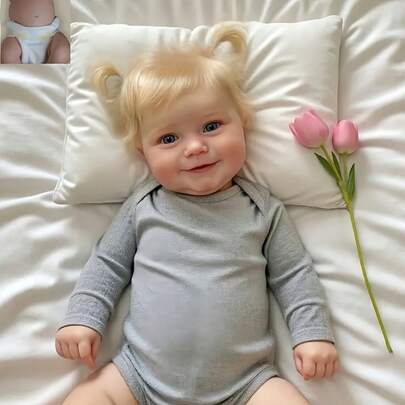 20inch NPK Maddie Reborn Toddler Popular Cute Girl Doll With Hand-Drawing Hair Soft Cuddle Body High Quality Doll