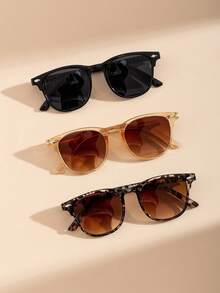 Mitten Fashionable Retro-Style Glasses Are Suitable For Travel And Photography. - Multicolor - View 1