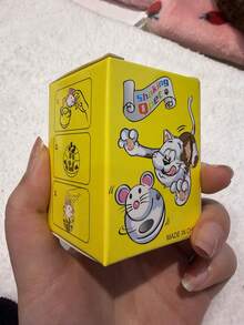 老鼠形不倒翁漏食球玩具，猫玩具 - 彩色 - 查看 3