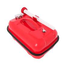 SHIOUCY 10L/2.2 Gallons Red Fuel Tank, Portable Fuel Tank, Fuel Can With Fueling Pipe - 10L Fuel Tank - 查看 5