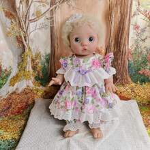 NPK 17inch Pixie In Version Cloth Body Fairy Lifelike Real Soft Touch Small Doll Cute Handy Baby - Pink - View 4