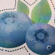 9.84英寸 x 196.85英寸冷压全息彩虹覆盖膜，透明乙烯基自粘防水片 - 細金砂 - 查看 8