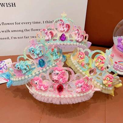 My Little Pony Hair Accessories Make The Perfect Gift For Girls, Suitable For Birthdays, Holidays, Parties And Other Occasions, A Unique And Ideal Present