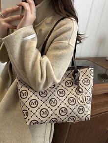 New Arrival Lightweight Luxury Versatile Women Shoulder Bag & Handbag - Khaki - View 4