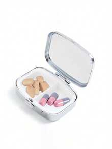 Kotak Obat Motif Pil, Kotak Obat Motif Huruf Pil, Kompartemen Penyimpanan Obat Portabel, Kotak Penyimpanan Logam Mini, Kotak Perhiasan dan Obat Portabel, Hadiah Kreatif yang Dipersonalisasi, Motif Dasi Kupu-kupu, Topi Perawat, Motif Botol Obat, Cocok untuk Perjalanan, Aktivitas Luar Ruangan, Tas, Saku, Dapat Digunakan untuk Hadiah Pernikahan, Hadiah dan Dekorasi Resepsi, Kotak Penyimpanan Perjalanan Dekoratif Unik, Hadiah Hari Ibu, Hadiah untuk Teman, Hadiah untuk Perawat - MultiWarna - View 5