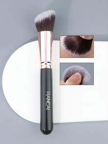 2pcs Foundation Blush Brush Makeup Brushes For Liquid Cream Powder Professional Cosmetics - Multicolor - View 5
