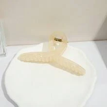 Square Matte Hair Claw Clip Large Non Slip Shark Clip Strong Hold For Heavy Thick Hair Aesthetic Preppy Hair Accessory For Women Girls Jumbo Frosted Rectangular Hair Clamp Effortless Updo Viral Style Hair Piece Elegant Matte Pink Hair Barrette For Long Curly Hair Lightweight Durable Hair Grip For Washing Face Makeup Workout Gym Yoga Sports Travel Office Daily Wear Minimalist French Style Hair Decor High Quality Resin Material Stylish Hair Fastener Gift For Bestie Mom Sister Daughter  Hair Styling Tool Sophisticated Look Secure Grip No Pull Hair Fastener Pretty Pastel Hair Accessory Essential For Morning Routine Modern Hair Catcher Versatile Hair Clasp For All Occasions Party Wedding Bridesmaid Gift Chic Headpiece For Teens Students Professionals Easy Hair Management Sleek Design Hair Ornament High Tension Spring For Secure Hold Beautiful Styling Solution Every Day Use Comfortable Fit - 11cm Blue Rabbit Fur - View 6