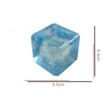 新款麦芽糖冰块挤压玩具，透明水块慢回弹减压挤压玩具冰块玩具 - 彩色 - 查看 7