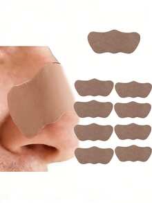 50/30/20/10片装，鼻塞止鼾贴：助眠必备。使用这款止鼾鼻贴和生姜睡眠贴，轻松入睡。专为缓解睡眠期间呼吸困难或促进运动时呼吸顺畅而设计。 - 1件裝 - 查看 2