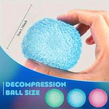 3 Pcs Squishy Toys Fidget Toys For Kids And Super Solid Squeeze .Fun Squeezable Water Balls. Birthday And Party Gifts, Tableware Accessories, Easter Gift Baskets Fillers, Valentine's Day Gifts. Mixed Colors, TPR Material. - 隨機顏色-3件 - 查看 3