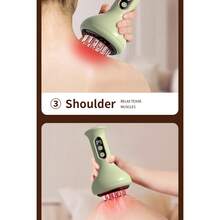 Cordless Cellulite Massager - Rechargeable Body Shaping Machine For Arms, Legs & Back, Handheld Home Massager For Women, Perfect New Year & Valentine's Day Gift - Green - View 10
