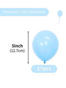 17/37/67/107/207 piezas Globos azul pastel de diferentes tamaños 36 18 12 10 5 pulgadas para guirnaldas y , globos de látex azul claro para decoración de cumpleaños, boda, bautizo, baby shower, revelación de género, Pascua, aniversario, graduación, despedida de soltero - Celeste - Ver 20