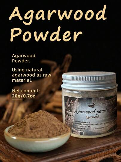 20 جرام من مسحوق العود الطبيعي، مصنوع من العود الطبيعي، عطر طبيعي، يدوي الصنع، رائحة دائمة، مسحوق ناعم، جودة عالية. مناسب لجهاز نشر الروائح الكهربائي والحرق على الفحم. يمكن استخدامه لصنع البخور وعيدان العطر. قابل للتطبيق في المنزل والمكتب وديكور الغرف والممارسات اليوجا والتأمل والاسترخاء والسبا والنوم وشرب الشاي وما إلى ذلك.
