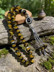 1串33颗10毫米念珠，穆斯林祈祷念珠 - 彩色 - 查看 7