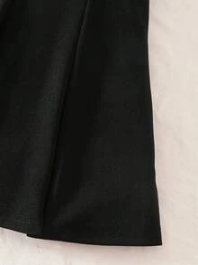 女童夏季新款时尚连衣裙，儿童时尚幼儿夏季薄款学院风公主裙 - 黑色 - 查看 6