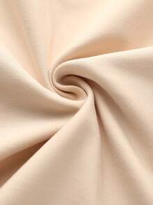 Áo thun cổ tròn in hình "Tin vào Chúa" dành cho thiếu niên nam, kiểu dáng thường ngày, thích hợp mặc mùa hè. - Màu be - Xem 3