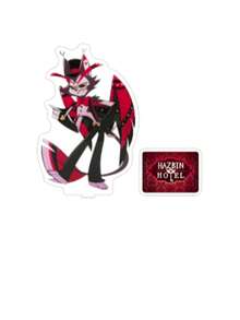 1个15厘米2025新款动漫亚克力立牌 - 查理·晨星和阿拉斯托，圣诞节桌面装饰生日礼物，送给朋友 - 彩色 - 查看 6