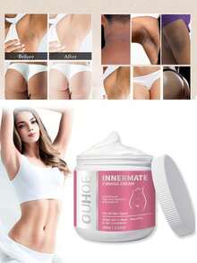 1 pieza Crema blanqueadora corporal, para reparar las articulaciones y la piel del muslo interior, mejorar el aspecto apagado, hidratar y aclarar el cutis - Multicolor - Ver 15