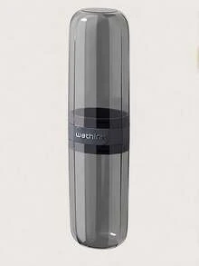 1pc Travel Toothbrush Cup, Portable Toothbrush Cup Teeth Set Storage Box, Travel Essentials - Includes Travel Size Rinse Cup And Transparent Storage Box, Ideal For Travel, Vacation, Back To School - Multicolor - View 19