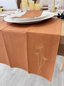 16pcs Metallic Leaf Pattern Disposable Napkin - Brown - View 10