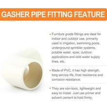90 Degree PVC Conduit Elbow Fitting, Widely Applicable - 90-degree Elbow - 10 Pieces - View 7