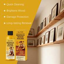 Ultimate Furniture Rescue! All-In-One Beeswax Care Spray, Heavy Duty Dust & Stain Eraser For Tables, Cabinets & Floors, Deeply Nourishing Formula, Keeps Wood Surfaces Sparkling Clean - Chất lỏng - Xem 6