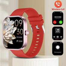 粉紅色+紅色錶帶