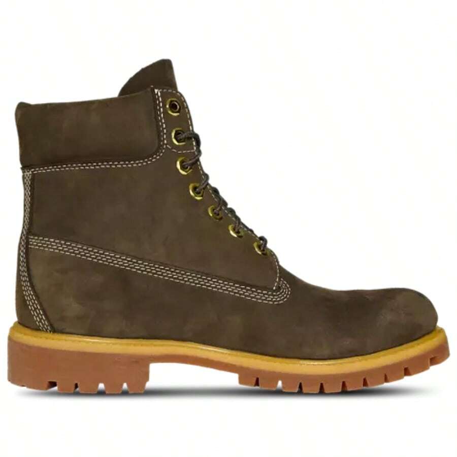 Timberland 6" Premium Waterproof Boots Men's - TB0A2P6WA5J | Everyday Versatile, Comfortable Fit - 軍綠色 - 查看 1