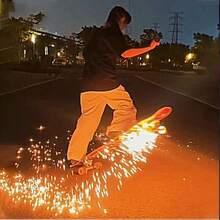 Upgrade 1/2PCS Reusable Motorcycle Sparks Shoe Covers Bicycle Sparks Skateboard Sparks Cool Sole Sparkling Shoe Cover - 8 vật tư tiêu hao - Xem 6