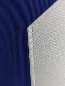 Atonmore 11# Blue American Football Casual Short Sleeve Embroidered V-Neck T-Shirt, Party & Football Sports Wear For Men Spring - Blue - View 4