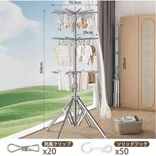 Fixed Clothes Drying Racks - A - View 2