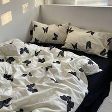 Duvet Covers Sets - Black Butterfly - View 1