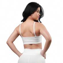 Work Fitness Kit Of 2 Premium Reinforced Polyamide Strappy Sports Bras For Gym Use - Black and White - View 3