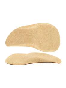 2pcs Soft Silicone Insole Cushion Pads Suitable For High Heels - Beige - View 7
