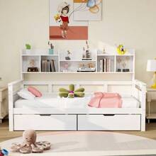 Kids Bed Frames, Headboards & Footboards - White - View 4