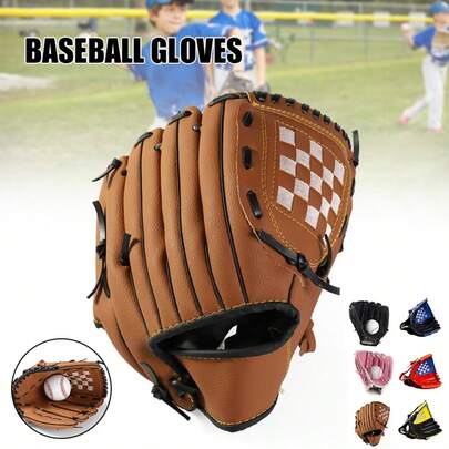 Thickened Baseball Glove Portable Professional Softball Glove For Competition Practice New