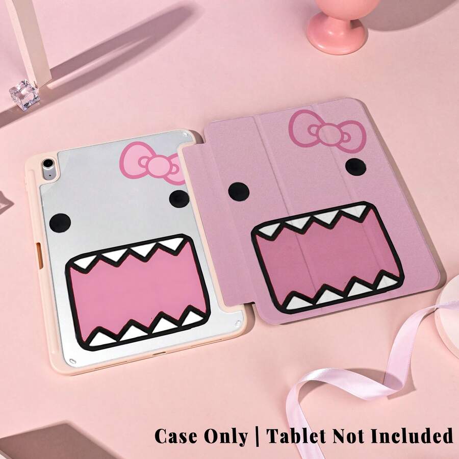 1pc Protective Cover With Pen Slot Multi-Angle Magnetic Stand Cover With Auto Sleep/Wake,Kawaii Tablet Case Compatible With Pro/Air/Compatible With Samsung Galaxy A9/S9/S7/S10+/Compatible With XIAOMI Pad/5/6/7 - Multicolor - View 1