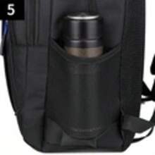 Mochila de gran capacidad, mochila de viaje de trabajo, para hombres, mochila escolar de gran capacidad, bolso para hombres, mochila de escuela secundaria, mochila escolar - Negro 62515-1 - Ver 10