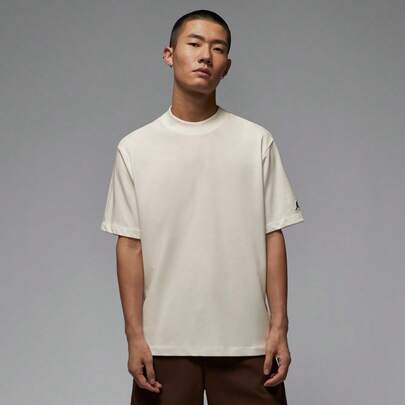 Jordan 男士 AS M J DF 高尔夫 SS MOCK 短袖 T 恤，针织无领短袖 TIB2832-133