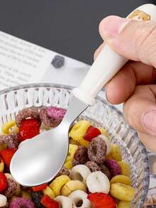 Bộ 3 món (Nĩa + Thìa + Hộp đựng) Bộ đồ ăn bằng thép không gỉ cho trẻ em, bộ thìa nĩa tập ăn cho bé, dụng cụ tự ăn kèm hộp đựng di động. - Nhiều màu - Xem 11