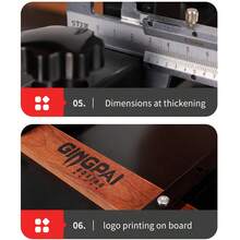 GINGPAI Adjustable Hanging Speed Ball Punching Bag, Home Boxing Training Reaction Exerciser, Stress Relief - Black - View 8