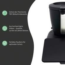 TM7 高级显示屏保护套 | 为您的显示屏提供全面保护 - 完美适配 Thermomix TM7 - 安装简便，柔韧耐冲击，紧密贴合不易松动，采用优质黑色硅胶制成 - 彩色 - 查看 3