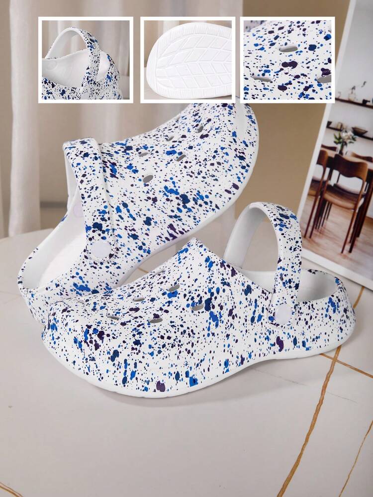 Unisex Breathable Clogs, Shock Absorbing, Non-Slip, Quiet, Versatile For Indoor/Outdoor Wear, Suitable For All Seasons - Multicolor - View 1