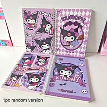 SANRIO （正版授权）2/4本库洛米粉圆本，全彩封面，带横线内页，适用于办公记录、日常记账、学习笔记整理等。是精美的学生新年礼物，也是开学季的必备之选。 - 彩色 - 查看 13