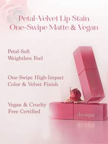 Dasique Nourishing Long-Lasting Moisturizing High Pigment Lip Gloss, High Shine, Non-Sticky Cosmetics, Valentine's Day Decor Heart-Shaped Gift, Winter Makeup Party Beach Travel Camping Gift, Rose Fashion Girl Makeup, Cosplay, Best Travel Holiday School Campus Charm Atmosphere, Women's Day Christmas Gift For Her (3g) - #01 Nudy Rose - View 5