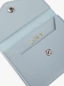 1pc Custom Name Leather Coin Purse Personalized Gold Monogram Card Holder & Money Pouch Minimalist Travel Wallet Travel Gift For Women (Birthday/Christmas/Holidays) Money Wallet Mini Wallet Purse Wallet Small Wallet Mothers Day Gift Cruise Essential Cute Stuff Money Clip - Multicolor - View 9