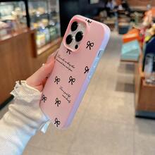 Funda suave antigolpes, compatible con iPhone 17/16/15/14/13/12/11 Series,  S25/S24/S23/A Series, OPPO, VIVO - Rosa - Ver 3